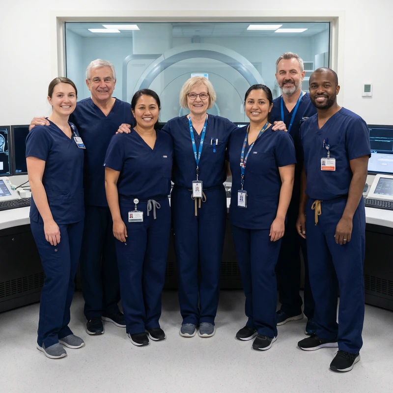 MRI Technologist at work